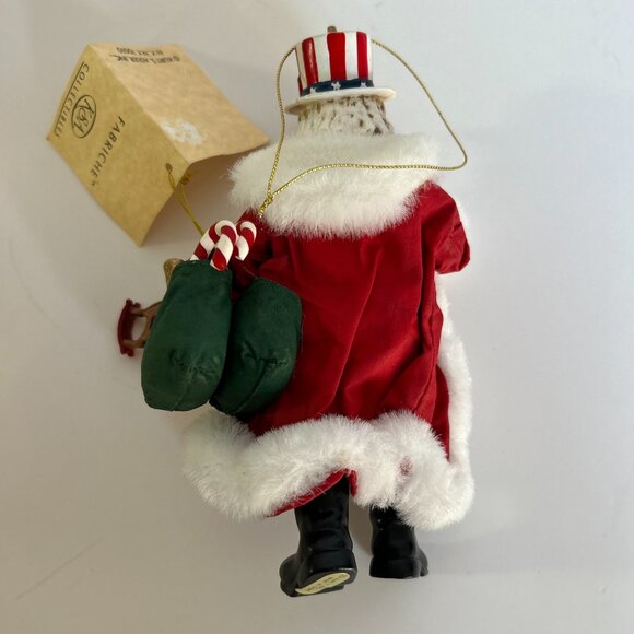 Kurt S. Adler KSA Collectible Figure Santa Patriotic USA Christmas Ornament 7” - Picture 7 of 10